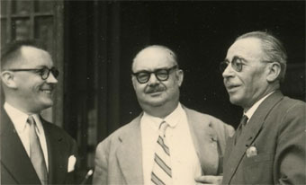 Raymond Pedrot, M.David, M.Vergnolle