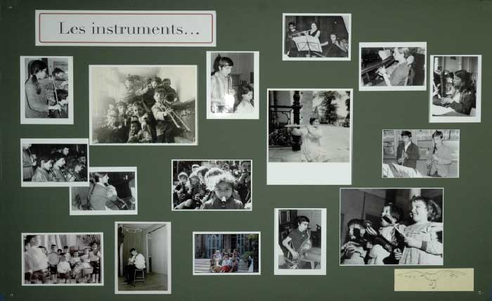 Panneau titre de l'exposition